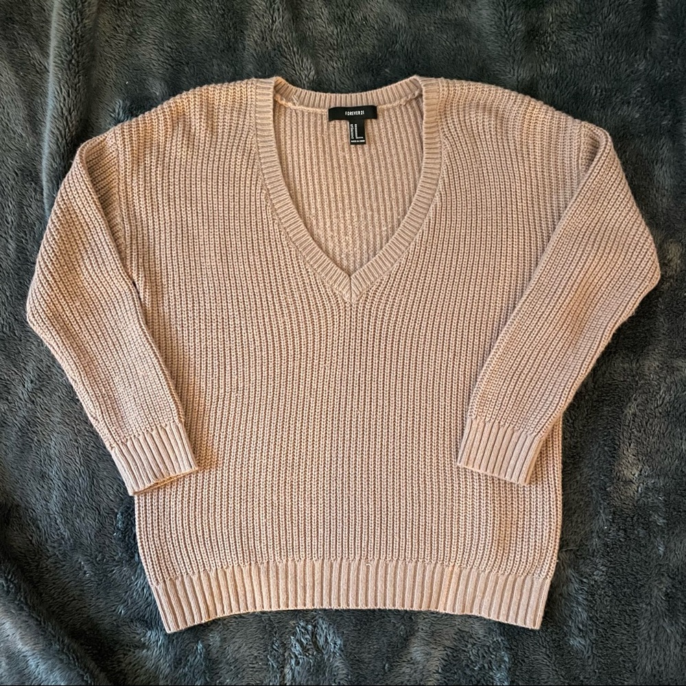 Forever 21 Taupe Sweater